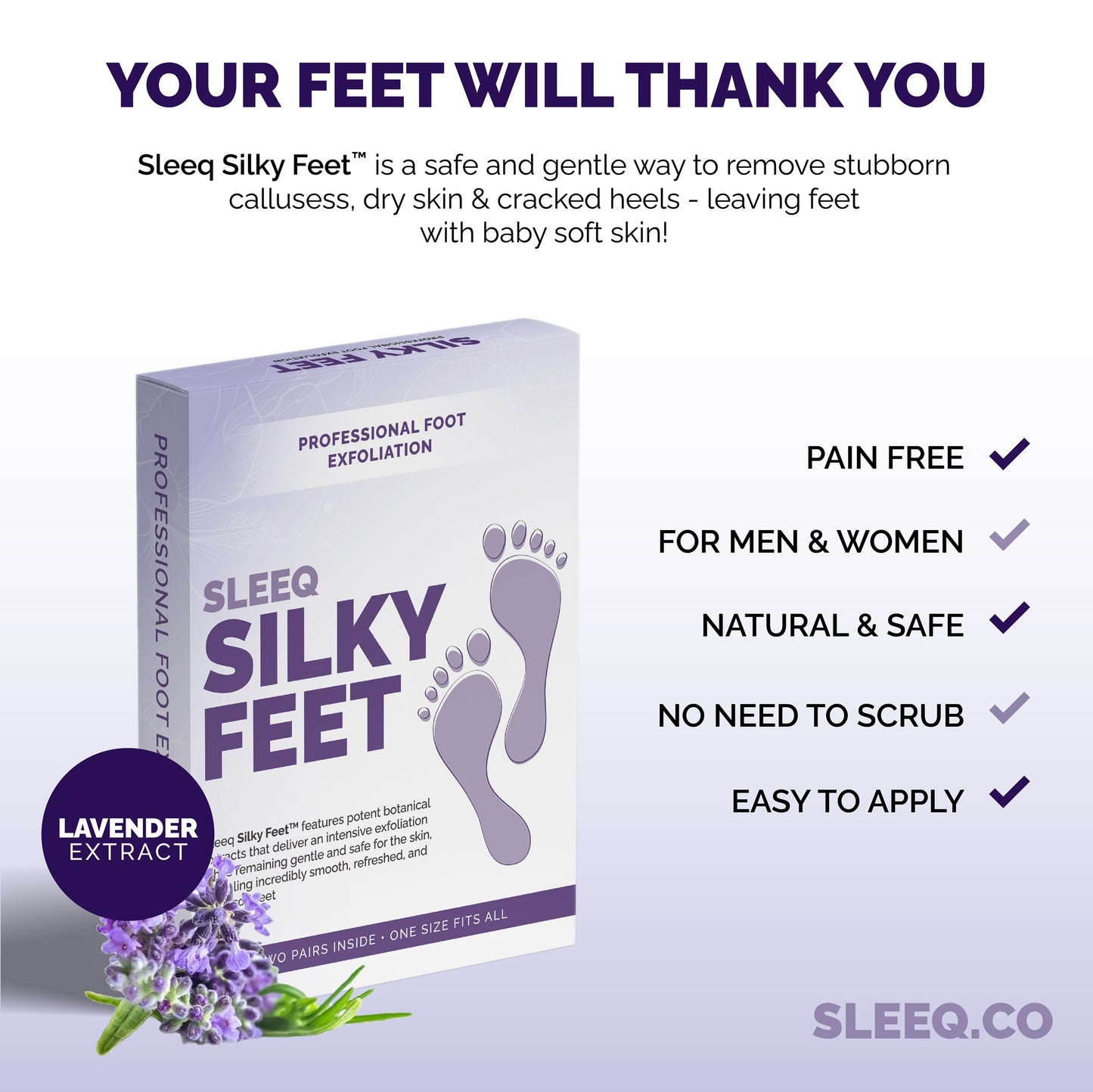 Silky Feet - Professional Foot Exfoliation
