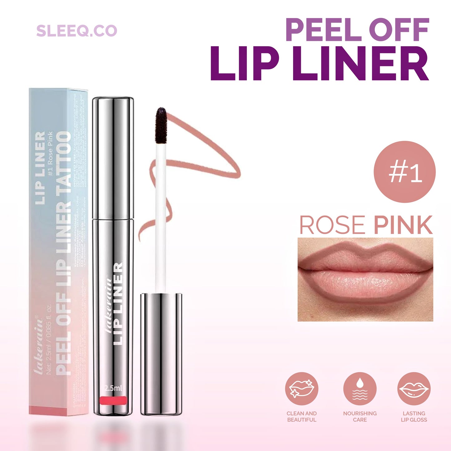 Sleeq Peel Off Lip Liner