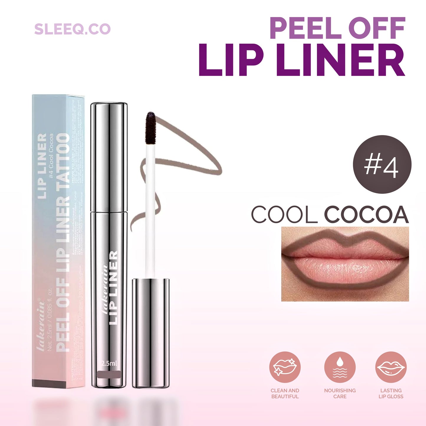 Sleeq Peel Off Lip Liner