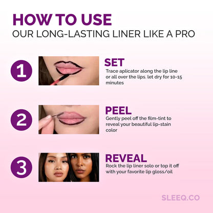 Sleeq Peel Off Lip Liner