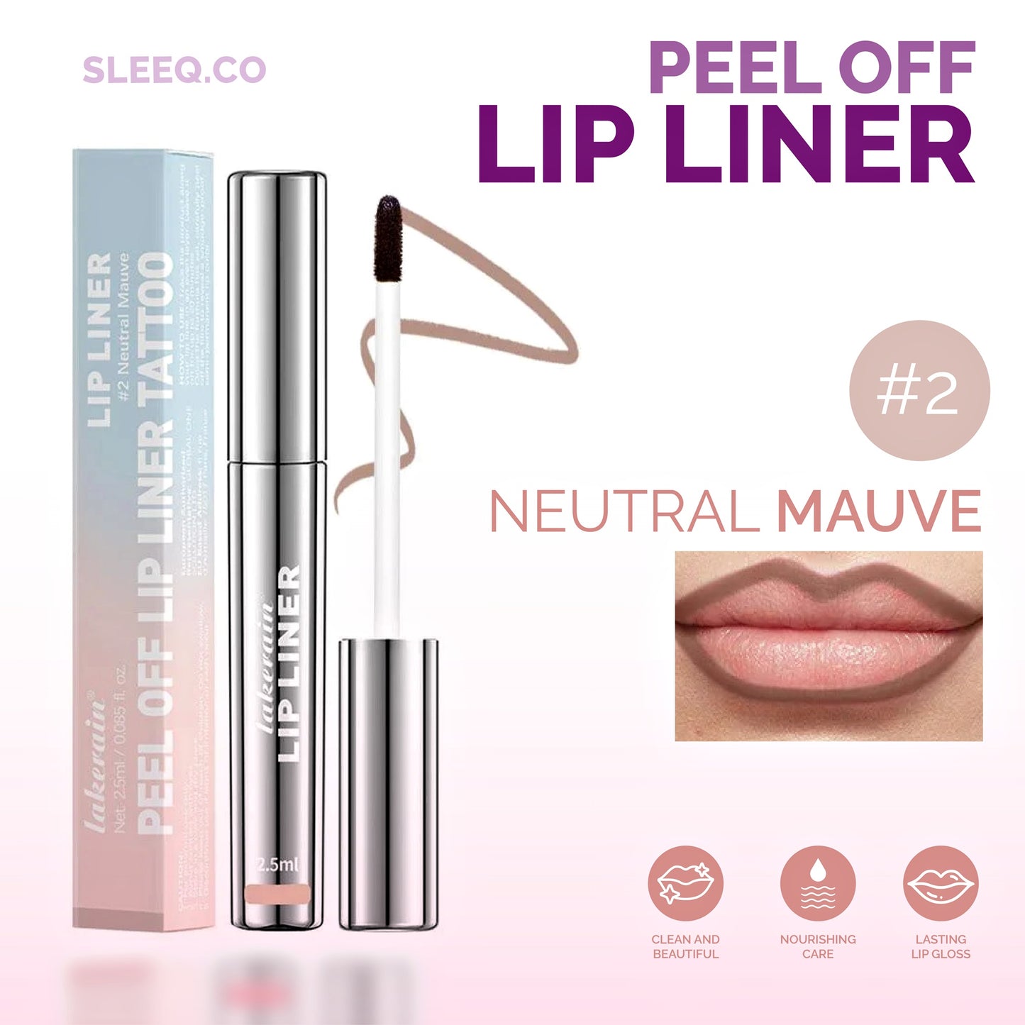 Sleeq Peel Off Lip Liner