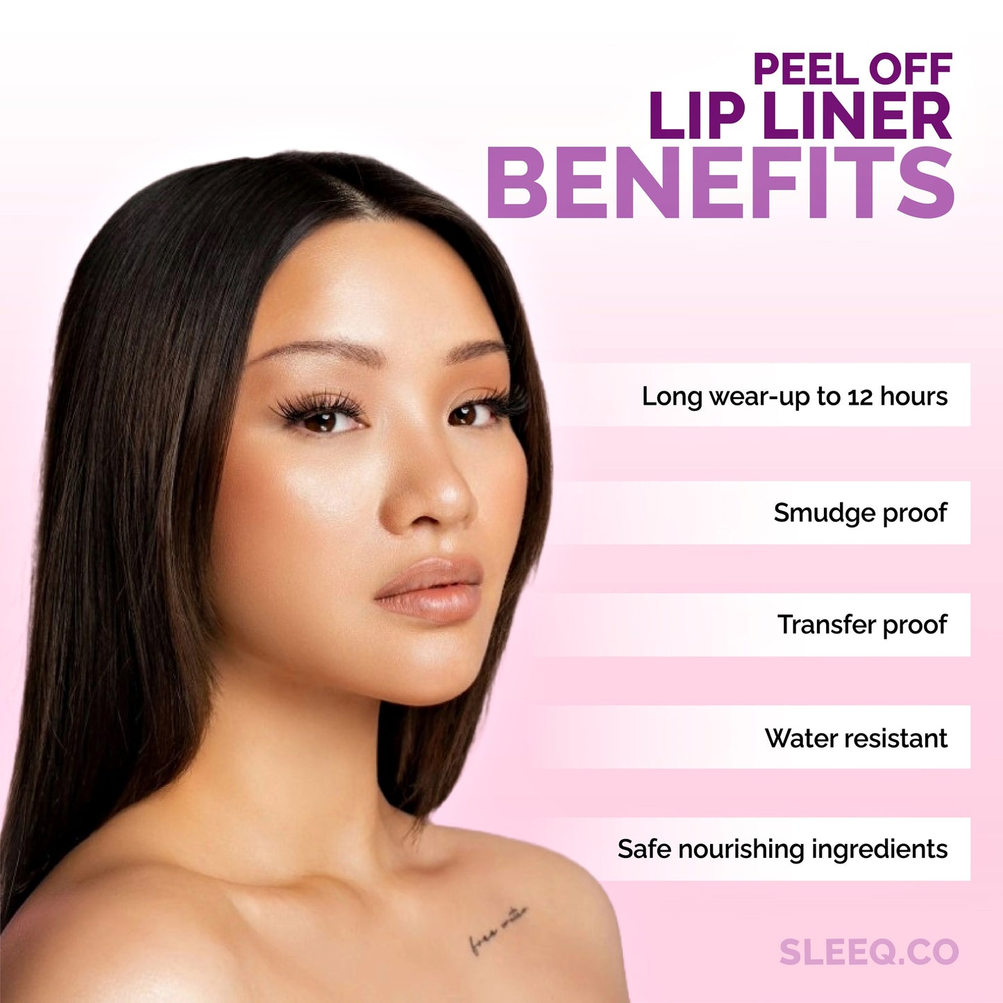 Sleeq Peel Off Lip Liner